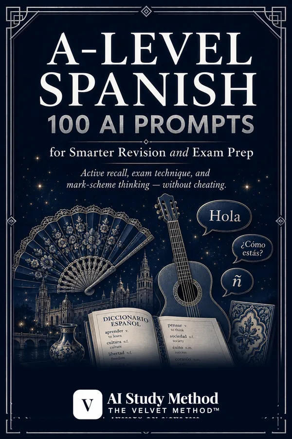 A-Level Spanish cover